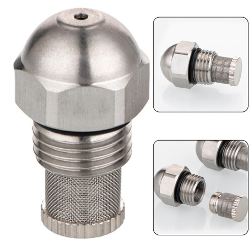 Mist nozzle 1/4 BSPT stainless steel 0.3-1.5 mm 2