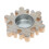 Christmas wooden snowflake candlestick decoration set 1