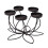 Iron tealight holder black home decor 1 piece 1