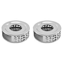 Tea Warmer Stainless Steel with Holder 2 Pack