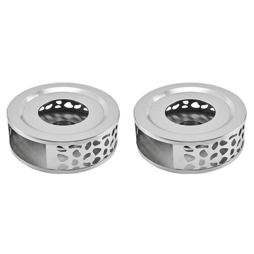 Tea Warmer Stainless Steel with Holder 2 Pack