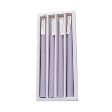 Taper Candles White Tea Scented Soy Wax Set of 4