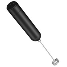 Handheld Electric Milk Frother Black