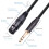 XLR to TRS stereo mic cable 6.35mm balanced 2