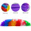 GoXteam plastic boba straws multicolour 100 pcs 3