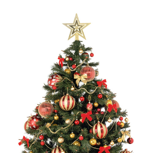 Christmas Star Tree Topper Gold 4 Pack 3.85 Inch 1