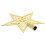 Christmas Star Tree Topper Gold 4 Pack 3.85 Inch 3