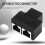 RJ45 Splitter Adapter 2-Port Ethernet Extender 1 Piece 3