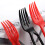 Ensemble de 10 fourchettes et baguettes jetables 7