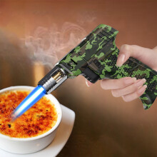 Jacenvly portable torch flame adjustable 360-degree