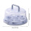 Clear Plastic Mini Cake Boxes with Lids 12 pcs 2