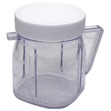 Voor Oster blender vervangingsonderdelen, 4937Mini Osterizer blenderkan accessoire, mini plastic kannen met deksels (1 stuk)