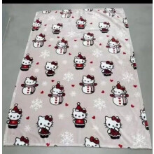 Hello Kitty flannel sofa blanket for children 150x100cm