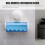 Toothbrush Holder with Suction Cup 5-Piece Waterproof Set 4