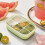 Gardenne mini ice cube tray reusable 6-grid 2