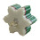 Winter aroma candle snowflake design 1 pack 1