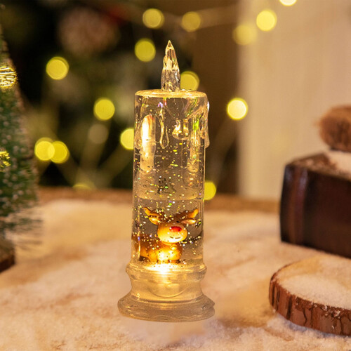 Christmas flameless LED candles white 6-pack