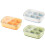 Gardenne mini ice cube tray reusable 6-grid 7