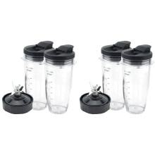 Blender replacement parts for Auto IQ: 4 24 oz cups with