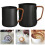 Milk Pitcher Matte Black Stainless Steel 500ml 2