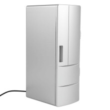 Mini USB refrigerator for drinks, 12V portable cooler and