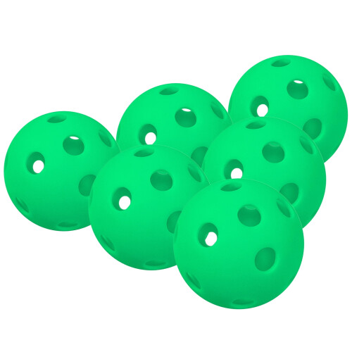 Indoor Pickleball Balls 26-Hole 6-Pack 1