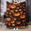 Halloween flannel blanket cozy multi-purpose 150x200cm 1