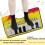 Piano-shaped sound carpet for bathroom 1 pcs 5