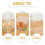 Clear plastic square candy boxes storage gift 2 pcs 2