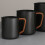 Milk Pitcher Matte Black Stainless Steel 500ml 8