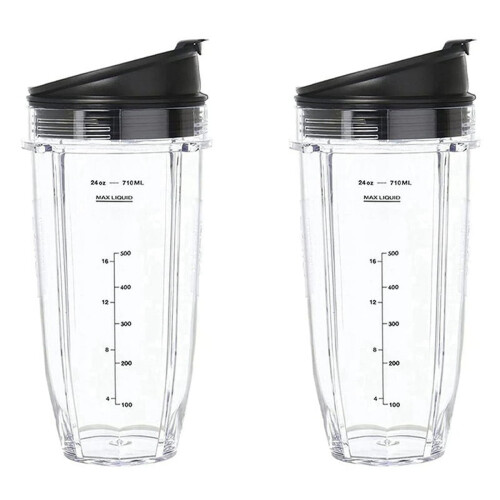Blender Cup Replacement 24 Oz 710 Ml (2 Pack)