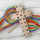 Easter wood craft kit with ornaments and yarn 2 pcs 7