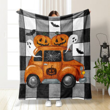 Halloween Fleece Blanket Soft Warm 50x60 Inches
