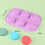 Handmade Silicone Rose Mold 6-Grid Non-Stick 6