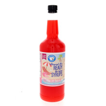 Lemon Sour Shaved Ice Syrup - 32 fl oz BPA-Free Bottle