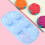 Handmade Silicone Rose Mold 6-Grid Non-Stick 8