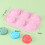 Handmade Silicone Rose Mold 6-Grid Non-Stick 7