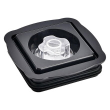 Square Blender Cup Lid Plastic Easy-Clean 1pc