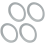 Blender Gasket Seals for Osterizer Models 4 Pack 3