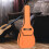 Guitar Backpack Bag with Padding and Pockets 5mm Orange 6