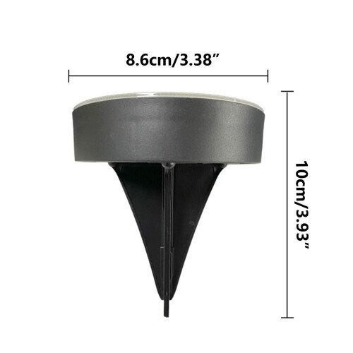 Solar Ground Lights Outdoor Disk 8 LED IP68 Waterproof 1