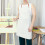 Canvas Kitchen Apron with Back Straps and Large Pockets 3