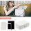 Jewelry Box White 2-Layer Travel Organizer 2