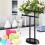 Stainless Steel Double Towel Rack Countertop Shelf 5