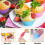 GoXteam silicone cupcake liners 24-pack, 4 shapes 3