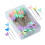 Long Straight Sewing Pins Set 100 Pieces 8