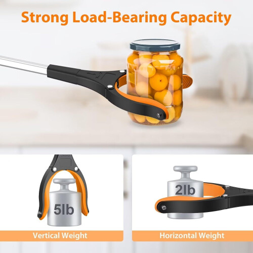 Grabber Reacher Tool Foldable 32 Inch Magnetic Grip 2