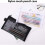 Transparent mesh pencil case zippered large capacity 5