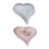 Silicone Heart Candle Mold Tray 3D Shape 3