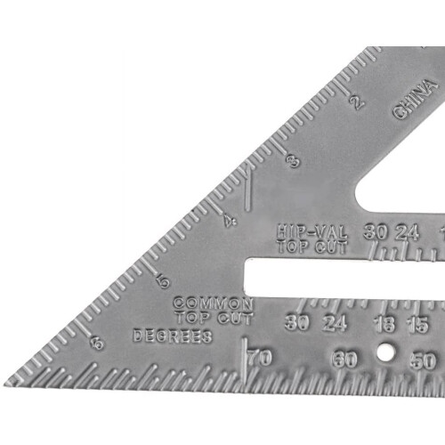 Square Layout Tool Aluminum 12-inch Triangle Ruler 2